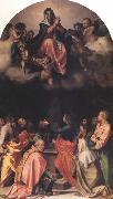 Andrea del Sarto Assumption of the Virgin (nn03) oil on canvas